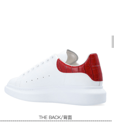 商品Alexander McQueen|麦昆板鞋运动鞋小白鞋25162-WIAFX9676（澳门仓发货）,价格¥4042,第4张图片详细描述