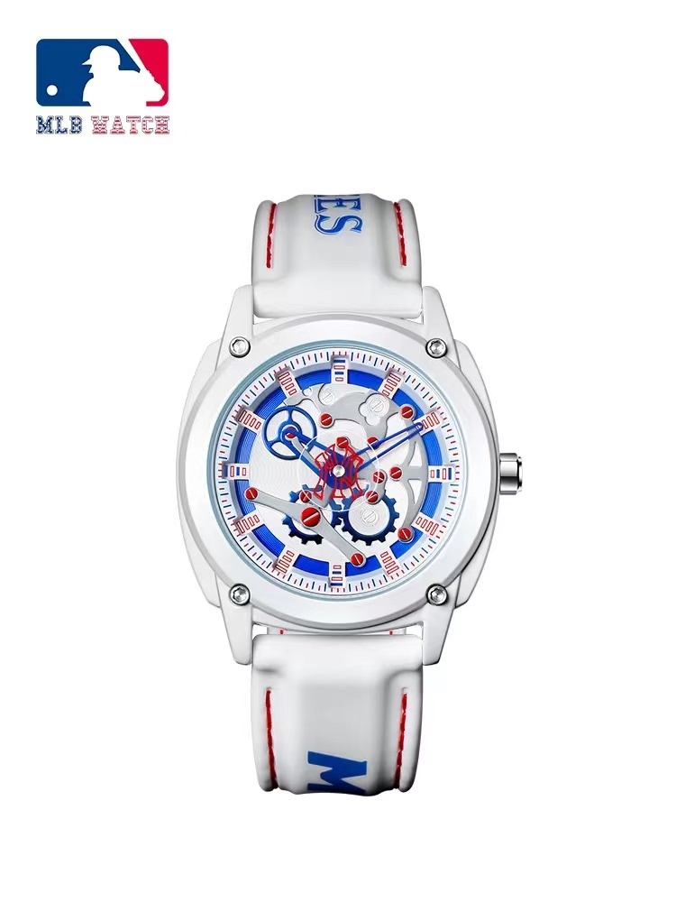 商品[国内直发] MLB| 美职棒（MLB）镂空潮牌情侣防水学生男女表MLB-TP610,价格¥424,第4张图片详细描述
