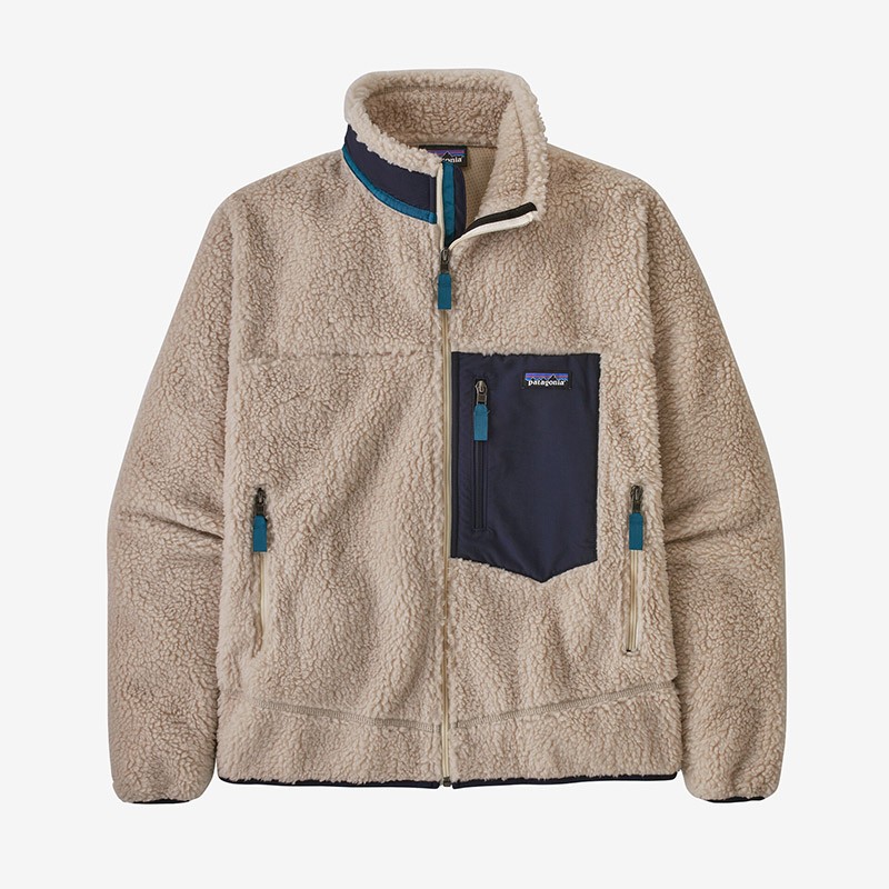 商品[国内直发] Patagonia|patagonia巴塔哥尼亚 Classic Retro-X 休闲撞色口袋拼接摇粒绒夹克外套 男款,价格¥1622,第12张图片详细描述