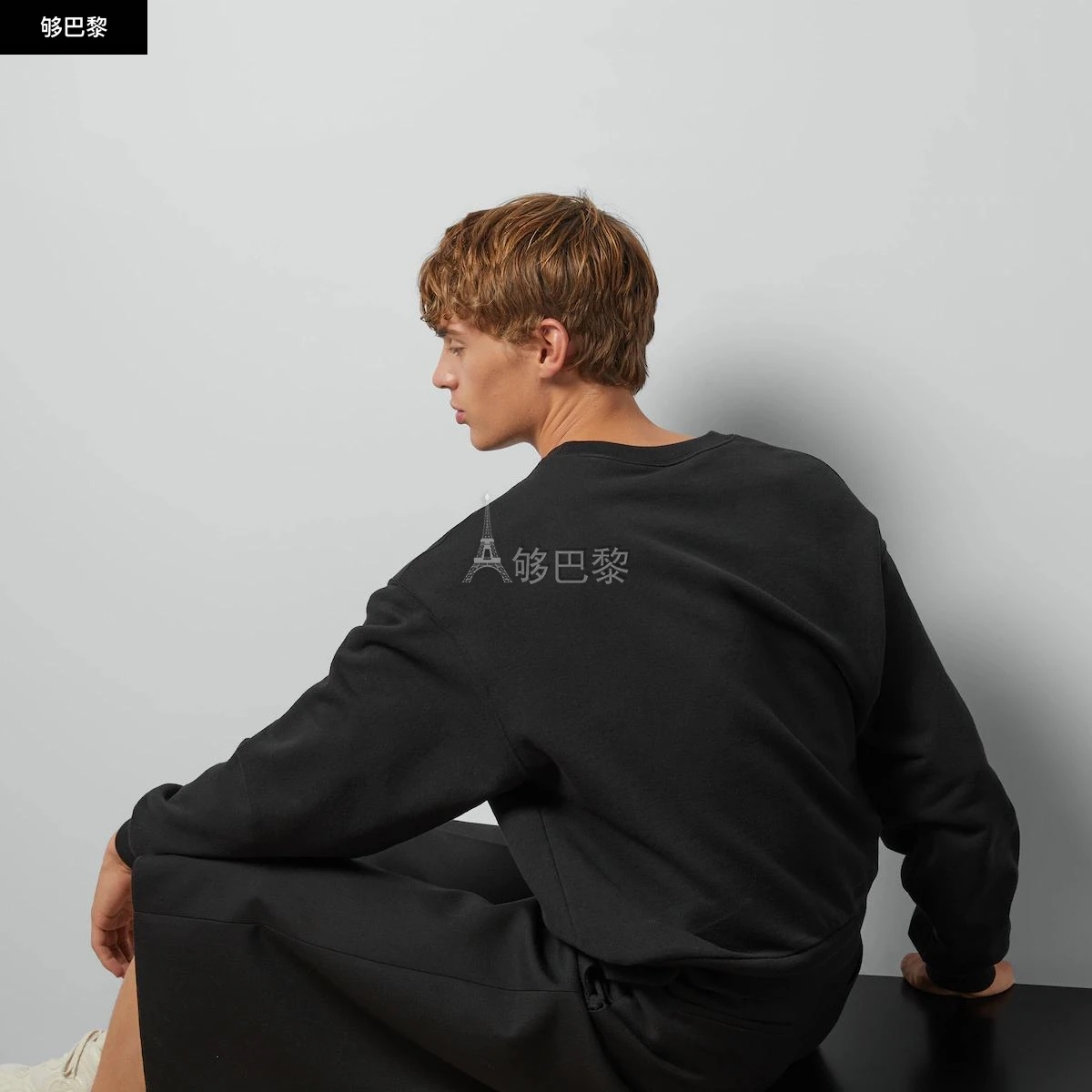 商品Gucci|【预售】 古驰 24秋冬 男士 卫衣 饰刺绣针织棉卫衣 768460 XJGA1 1162,价格¥8116,第4张图片详细描述