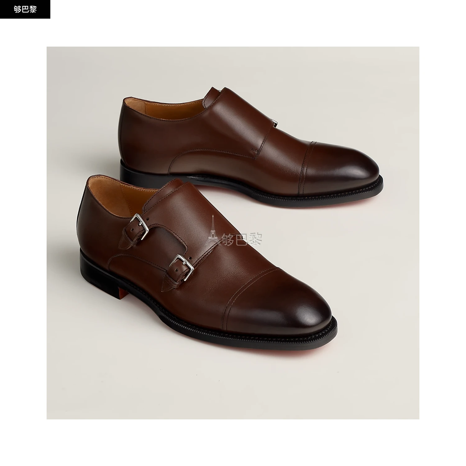 商品Hermes|【预售】 爱马仕 25春夏 男士 商务正装鞋 Derbies Keneth H251970ZH79 ,价格¥13143,第2张图片详细描述