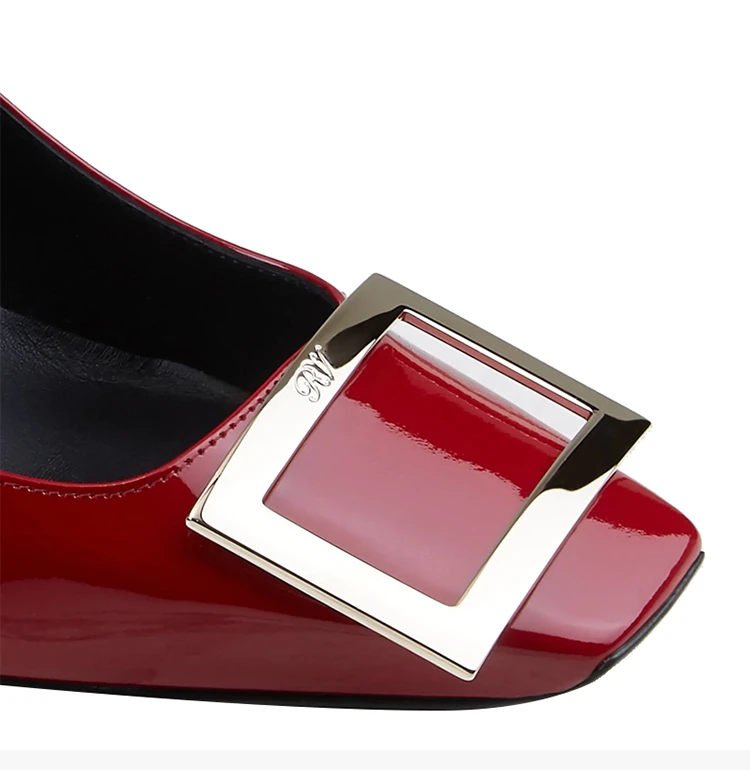 商品Roger Vivier|Roger Vivier 罗杰·维维亚 女士红色高跟鞋 RVW40015280-D1P-R406,价格¥4140,第9张图片详细描述