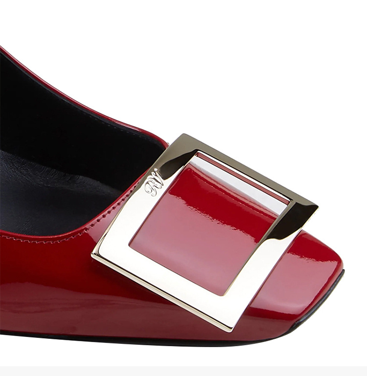 商品Roger Vivier|Roger Vivier 罗杰·维维亚 女士红色高跟鞋 RVW40015280-D1P-R406,价格¥4822,第11张图片详细描述