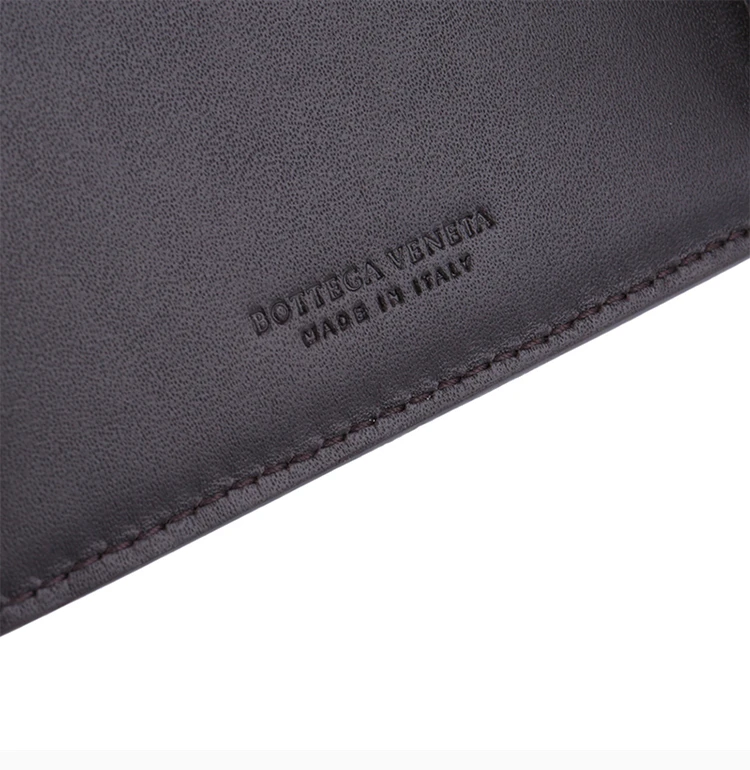 商品[国内直发] Bottega Veneta|BOTTEGA VENETA 深棕色�男士短款钱夹 123180-V4651-2006,价格¥3526,第7张图片详细描述
