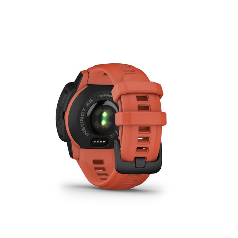 商品Garmin|GARMIN 男女同款红色树脂表盘石英机芯硅胶表带混合链接智能手表45MM,价格¥2570,第2张图片详细描述