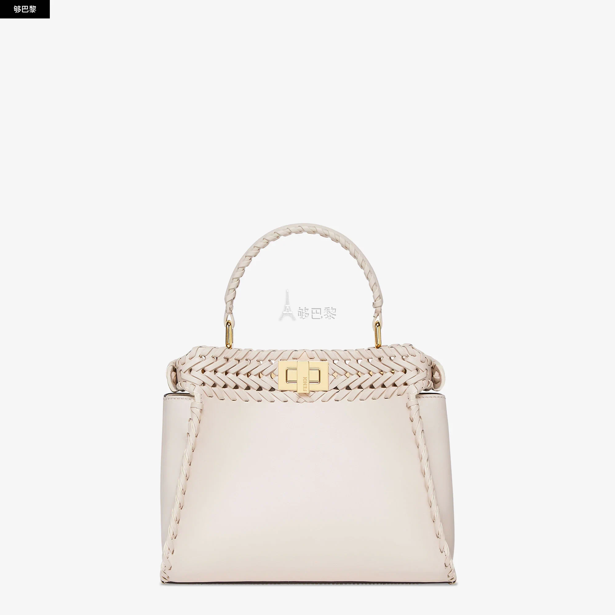 商品Fendi|【预售】 芬迪 25春夏 女士 手提包 Peekaboo Mini 8BN244ANX7F0VWM ,价格¥34170,第5张图片详细描述