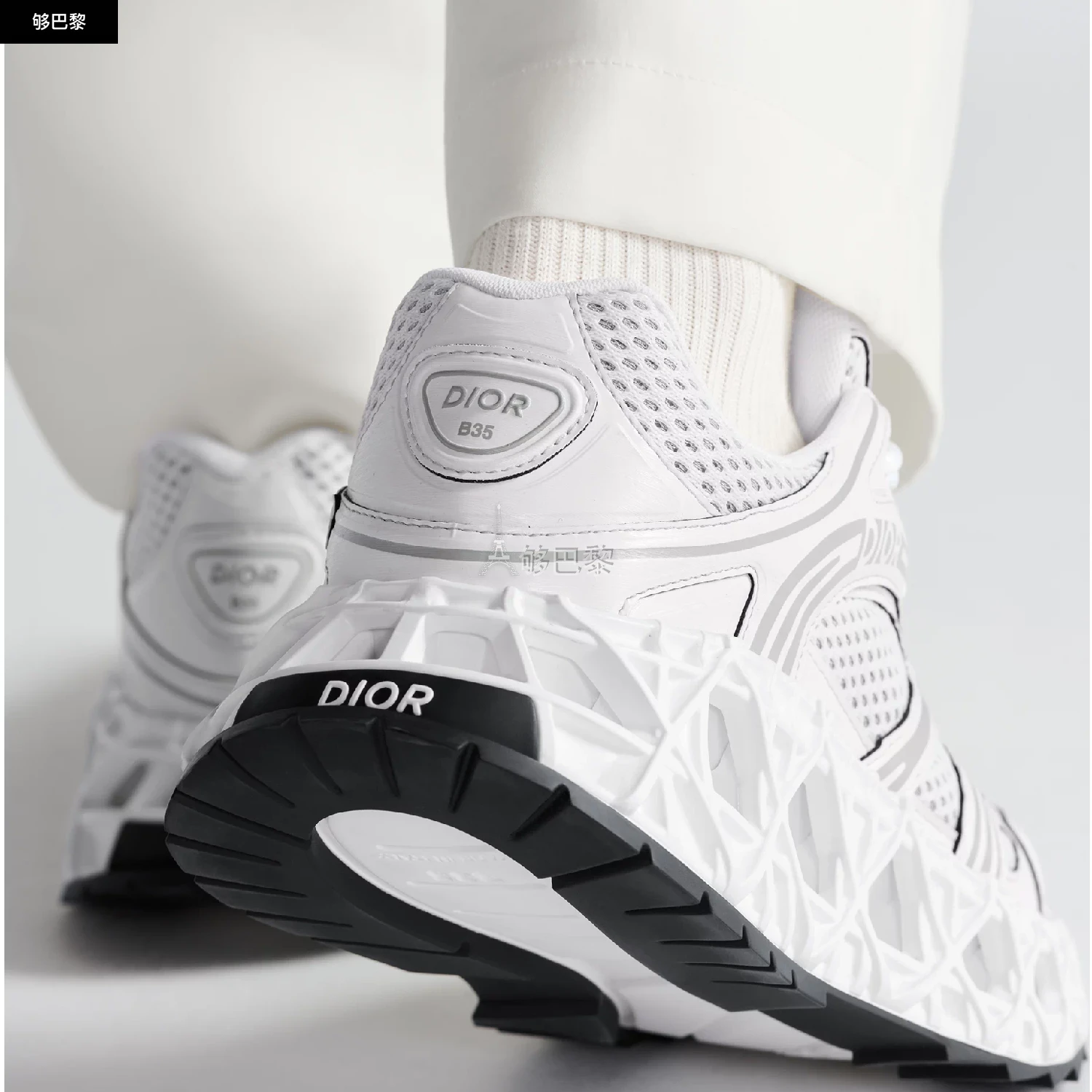 商品Dior|【预售】 迪奥 25春夏 男士 休闲运动鞋 B35 NXXT 运动鞋 3SN323ZCY_H068,价格¥10182,第6张图片详细描述
