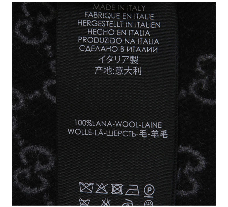 商品Gucci|GUCCI 印花男士围巾 391246-4G200-1160,价格¥1958,第5张图片详细描述