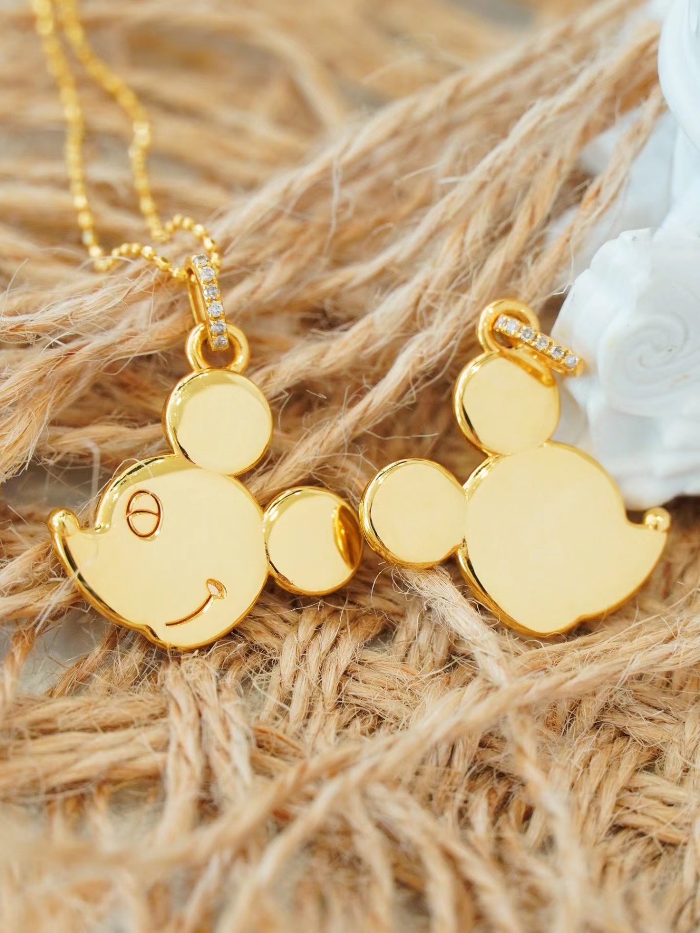 商品[国内直发] Order Dream|18K金Mickey项链,价格¥2108,第3张图片详细描述