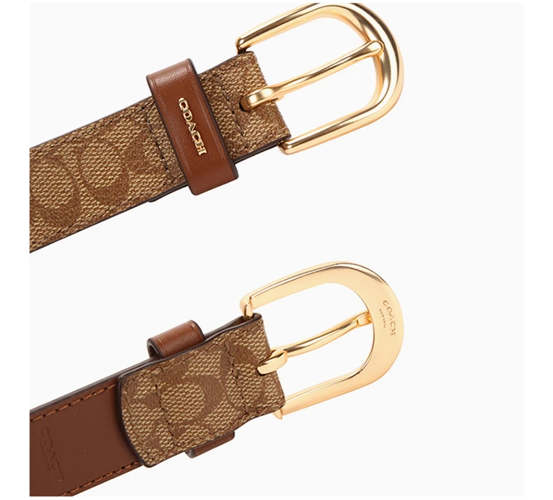 商品Coach|COACH 棕色女士腰带 F78179IMBDXM,价格¥506,第7张图片详细描述