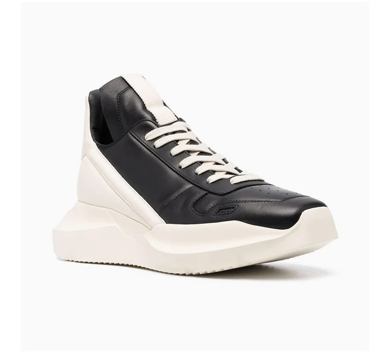 商品Rick Owens|RICK OWENS 男黑色男士运动鞋 RU02A5814-LPO-9111,价格¥4409,第5张图片详细描述