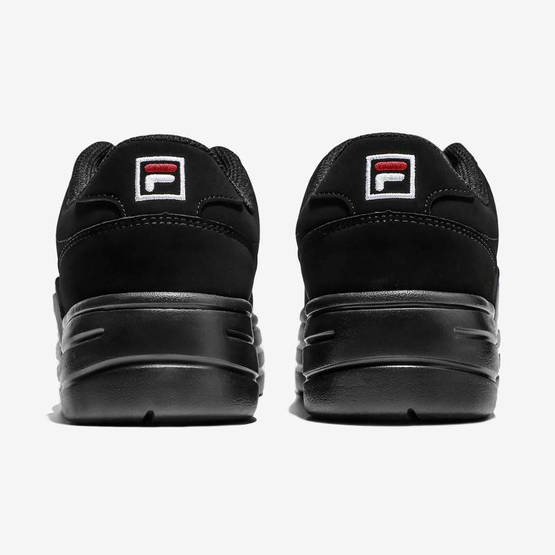 商品Fila|【享贝家】（预售款）斐乐FILA 新款板鞋休闲鞋 男女同款 黑色 1TM00622D001,价格¥237,第4张图片详细描述