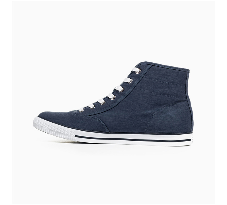 商品Emporio Armani|EMPORIO ARMANI 男海军蓝色男士帆布鞋 288014-5P299-06935,价格¥648,第6张图片详细描述