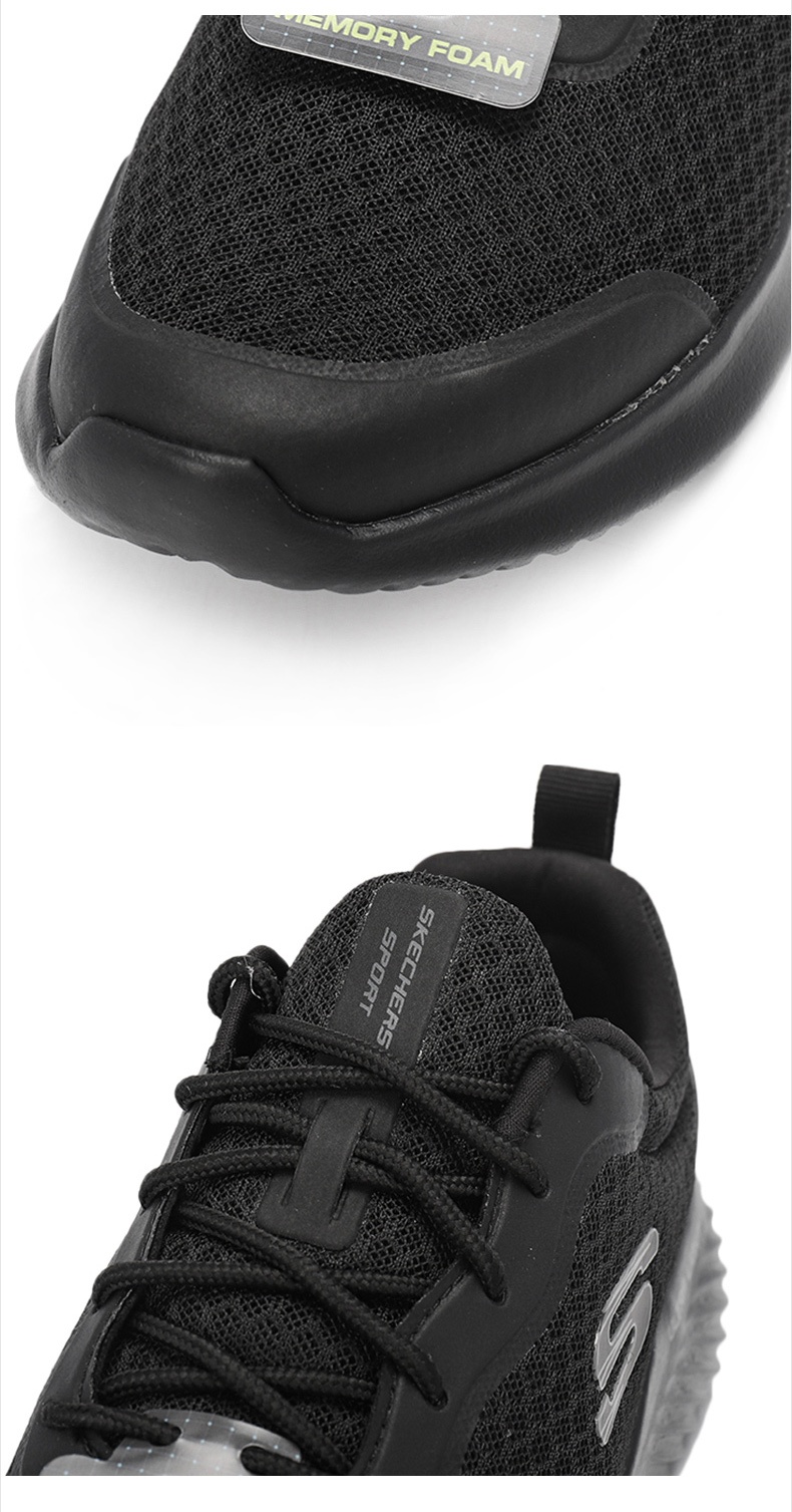 商品[国内直发] SKECHERS|斯凯奇2023新款男运动跑步鞋休闲舒适透气高回弹性,价格¥353,第3张图片详细描述