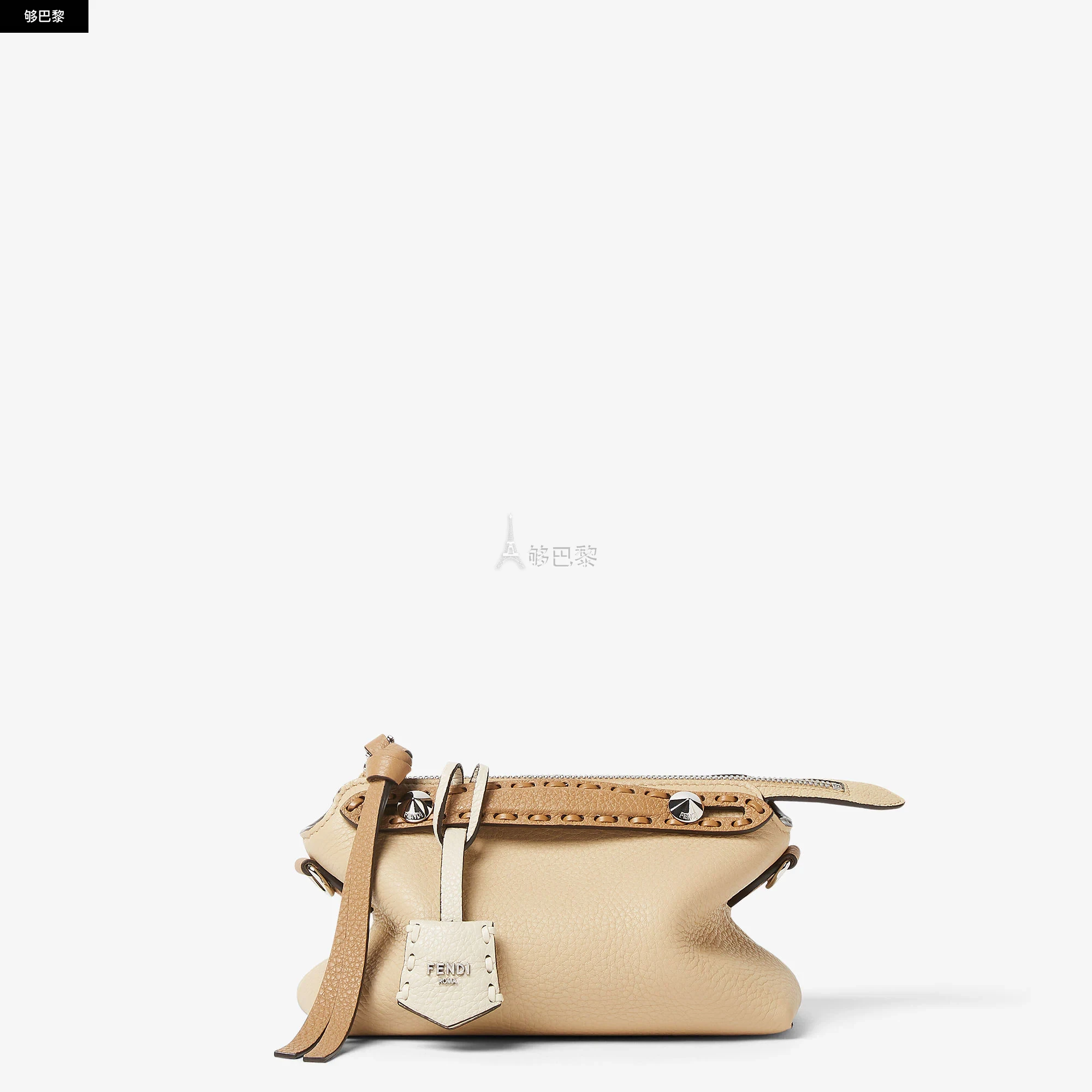 商品Fendi|【预售】 芬迪 25春夏 女士 单肩包 By The Way Selleria迷你手袋 8BS098AV1JF1SY4 ,价格¥14464,第4张图片详细描述
