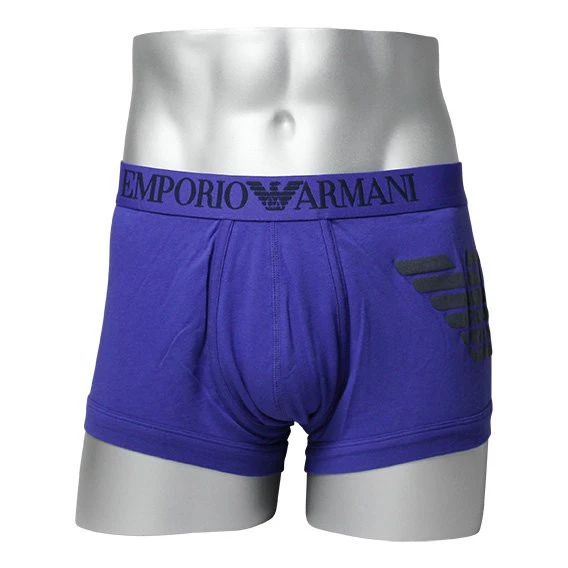 商品Emporio Armani|EMPORIO ARMANI 蓝色男士内裤 39-111866-5A745-04833,价格¥173,第1张图片详细描述