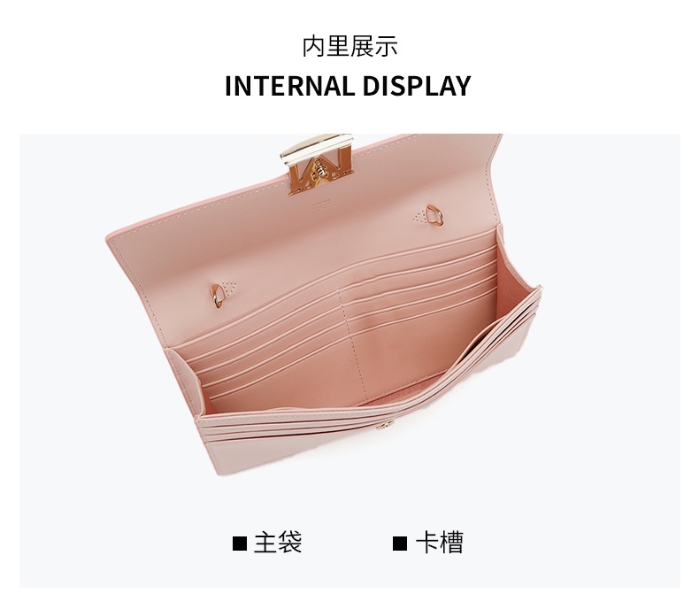 商品[国内直发] MCM|MCM 奢侈品 女士礼盒款Mena系列粉色压花牛皮革链条斜挎包钱包配卡包MYLBSLM01QH001,价格¥2612,第5张图片详细描述