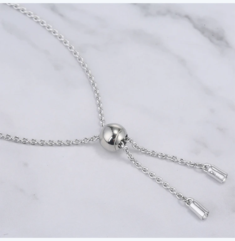 商品Swarovski|Swarovski 施华洛世奇 女士白色无尽符号嵌心手链 5524421,价格¥536,第5张图片详细描述