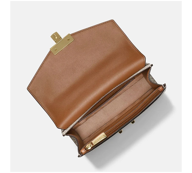 商品[国内直发] Michael Kors|MICHAEL KORS 拼色女士斜挎包 35T0GXOL2B-VANILLA,价格¥1405,第5张图片详细描述