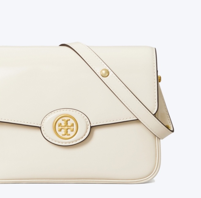 商品Tory Burch|汤丽伯奇TB女士ROBINSON 漆皮两用肩背斜挎包（香港仓发货）,价格¥2710,第6张图片详细描述