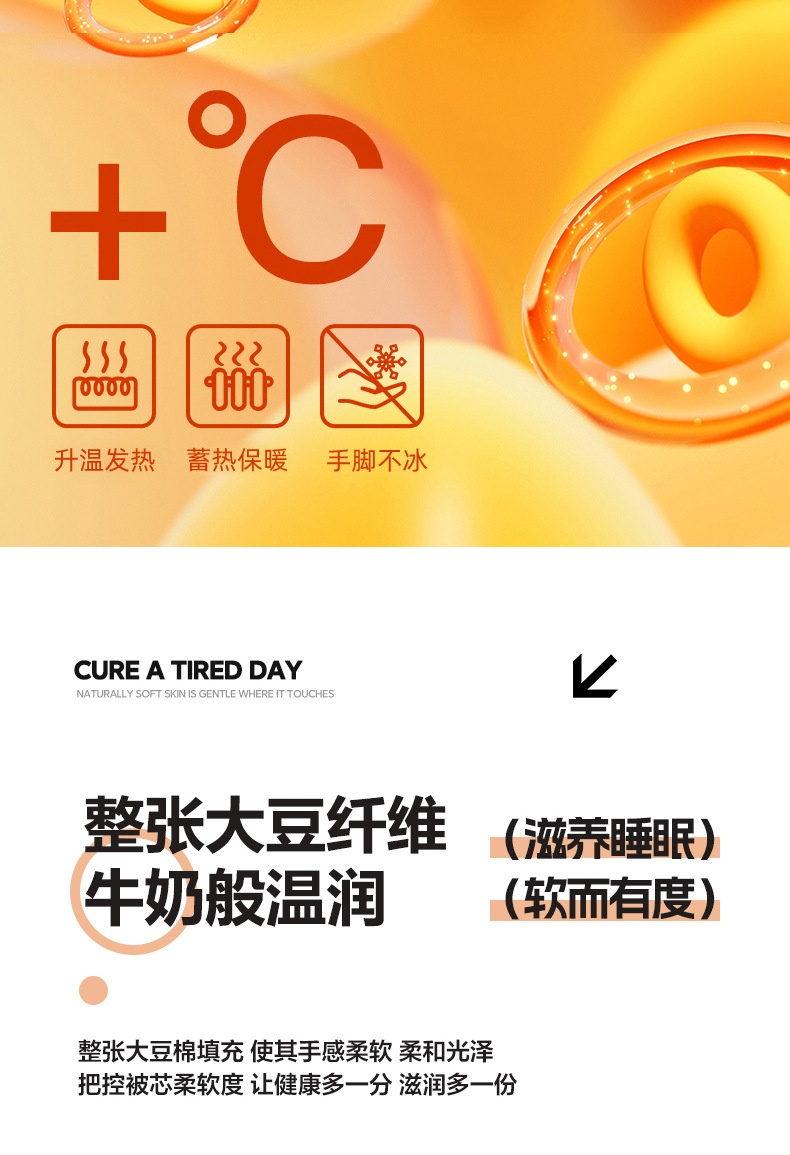 商品[国内直发] GLENVINTEN|格兰云顿A类母婴级针织棉豆豆被宝宝绒被春秋被加厚冬被被芯家用学生被子,价格¥223,第9张图片详细描述