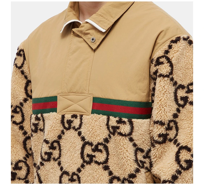 商品[国内直发] Gucci|GUCCI 拼色男士卫衣/帽衫 713996-XJETL-2066,价格¥14334,第8张图片详细描述