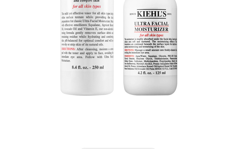 商品Kiehl's|KIEHL'S/科颜氏高保湿水乳2件套高保湿水250ML+高保湿乳液125ML KIE7422｜包邮【香港直发】,价格¥411,第28张图片详细描述