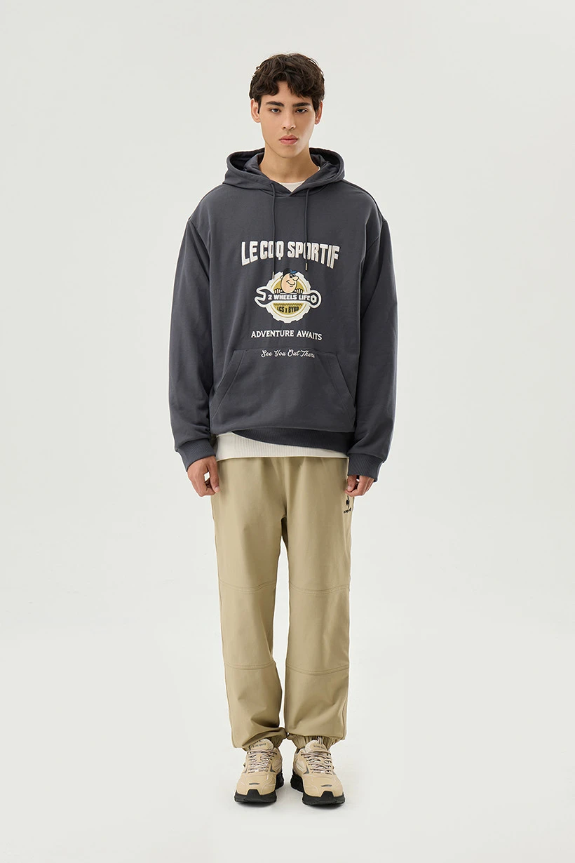 商品【预售商品15天发货】 LE COQ SPORTIF|尼龙弹力抓绒运动裤子舒适时尚 QP423CPTO1-BEG0,价格¥593,第13张图片详细描述