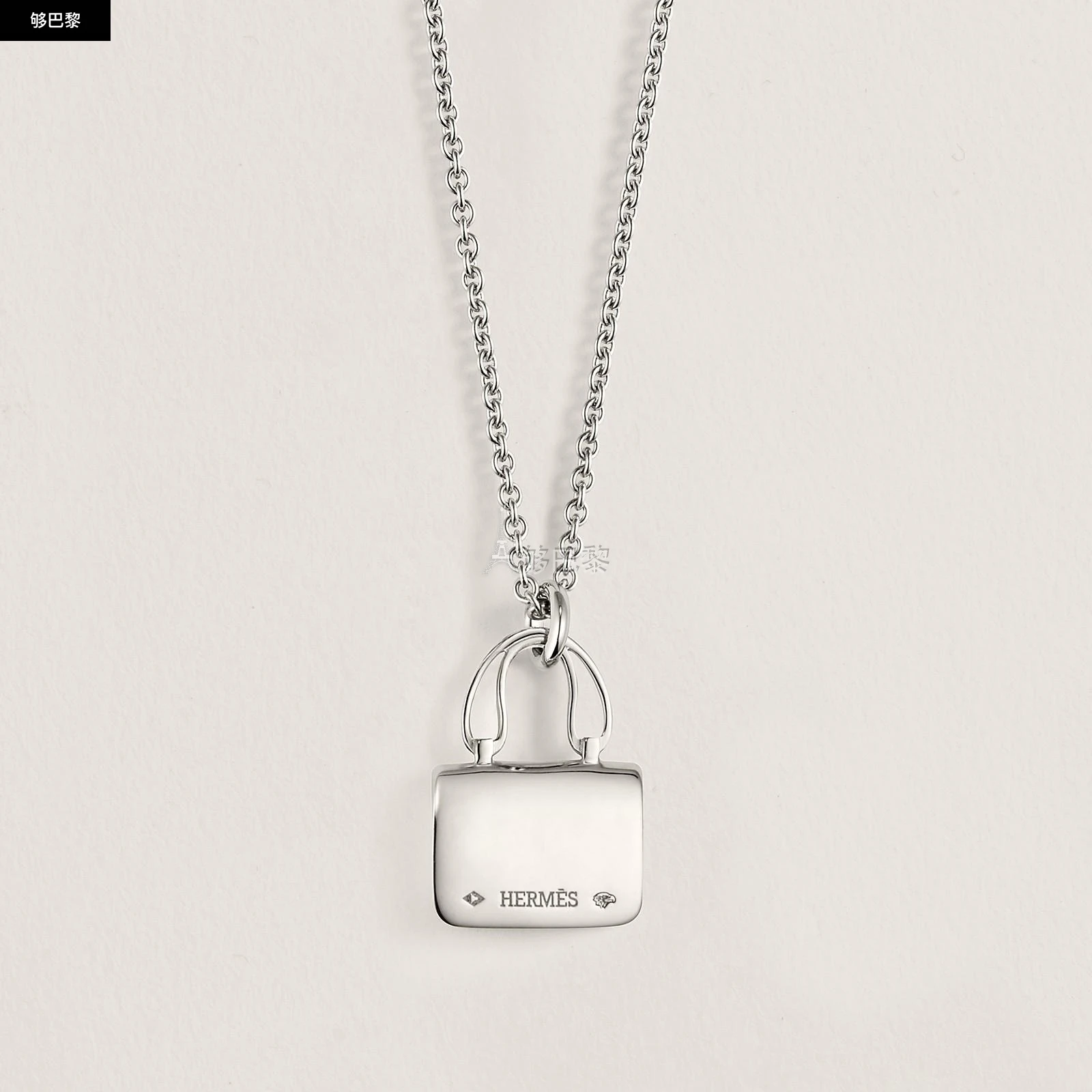 商品Hermes|【预售】 爱马仕 24秋冬 女士 吊坠 Pendentif Amulettes Constance H121316B 00,价格¥66013,第6张图片详细描述