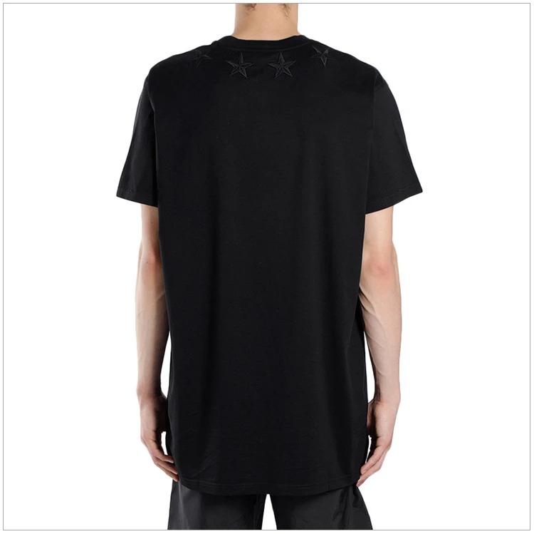商品Givenchy|Givenchy 纪梵希 男士黑色短袖上衣 BM701L3Y03-001,价格¥2207,第6张图片详细描述