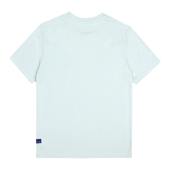 商品DESCENTE|【享贝家】DESCENTE 迪桑特 线条纹标短袖T恤 SM323UTS76-USBL 浅蓝色（现采购商品，下单后12天内发货）,价格¥363,第5张图片详细描述