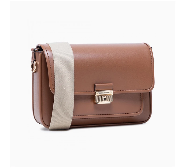 商品[国内直发] Michael Kors|MICHAEL KORS 女士驼色皮革单肩斜挎包 30S1G2BM2L-LUGGAGE,价格¥2372,第5张图片详细描述