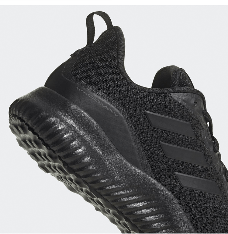 商品Adidas|【Brilliant|包邮包税】阿迪达斯 ALPHACOMFY  训练运动鞋 跑步鞋  GX1790 CBLACK/CBLACK/CBLACK,价格¥347,第3张图片详细描述