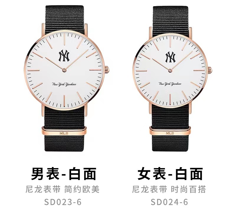 商品[国内直发] MLB|时尚休闲石英手表潮牌防水学生表 MLB-SD024,价格¥442,第5张图片详细描述