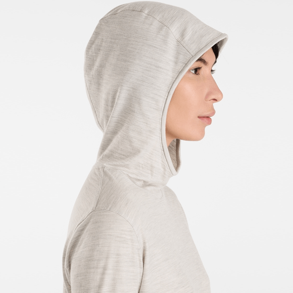 商品Arc'teryx|【Brilliant|包邮包税】始祖鸟 LANA MERINO WOOL HOODY W[SS23] 新款上市 Lana 美利奴羊毛连帽衫女装 ATNSWX6291,价格¥1447,第17张图片详细描述