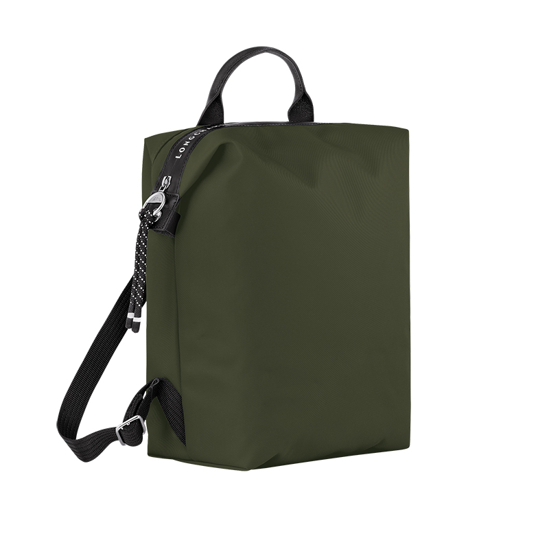 商品Longchamp|LONGCHAMP/珑骧 女士大号帆布拉链闭合双肩包,价格¥2006,第6张图片详细描述