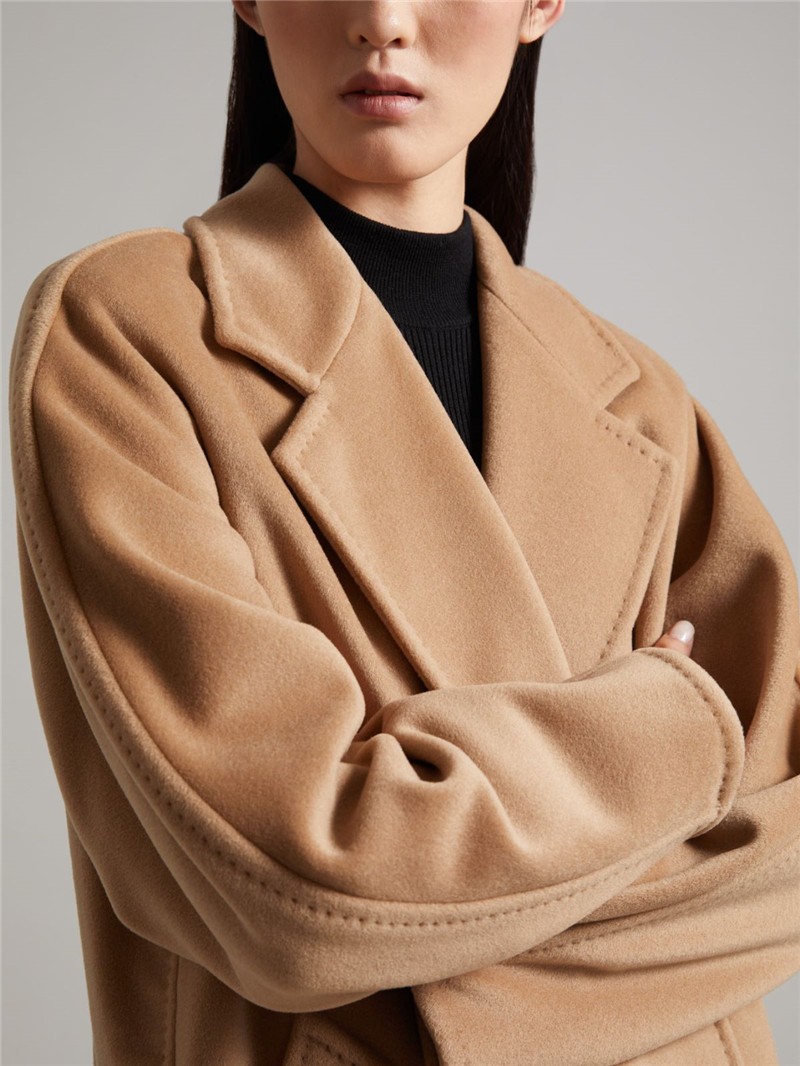 商品[国内直发] Max Mara|经典款双排扣101801大衣 MADAME,价格¥18884,第14张图片详细描述