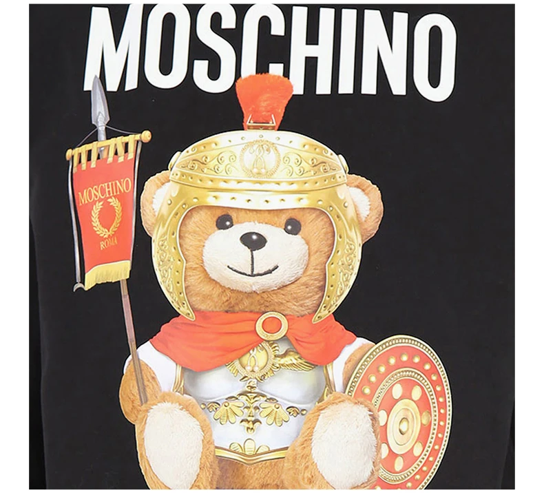 商品[国内直发] Moschino|MOSCHINO 黑色女士卫衣/帽衫 V1702-5527-2555,价格¥3258,第8张图片详细描述