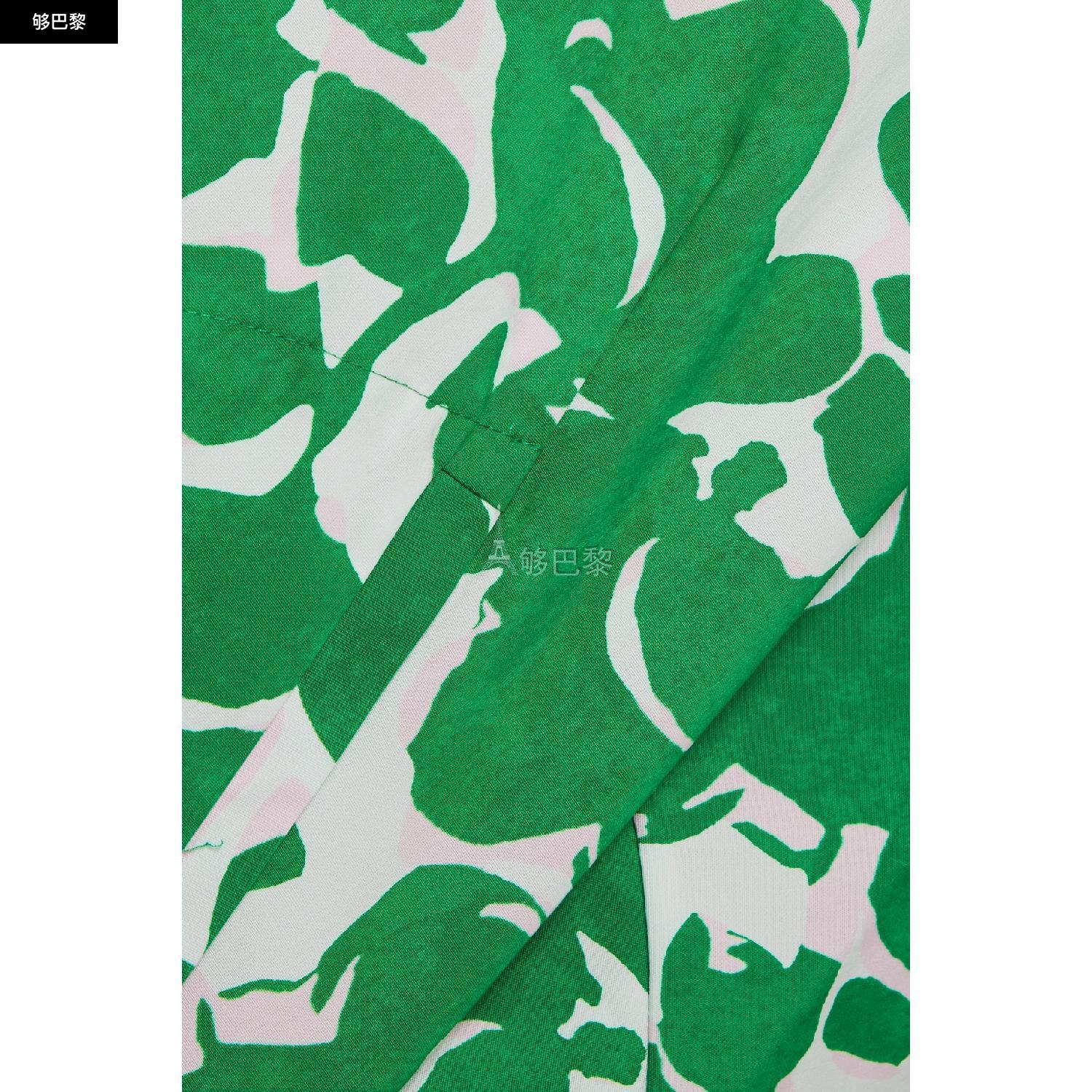 商品Diane von Furstenberg|包邮包税【预售7天发货】 DIANE VON FURSTENBERG 23秋冬 女士 长袖衬衫 Caleb 大廓形印花棉质混纺衬衫 1647597309096797 DVFBL2R013FLNTG ,价格¥3970,第7张图片详细描述