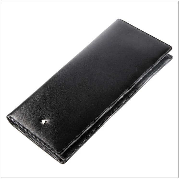 商品[国内直发] MontBlanc|Mont Blanc 万宝龙 男士黑色牛皮钱包 7165,价格¥2204,第5张图片详细描述