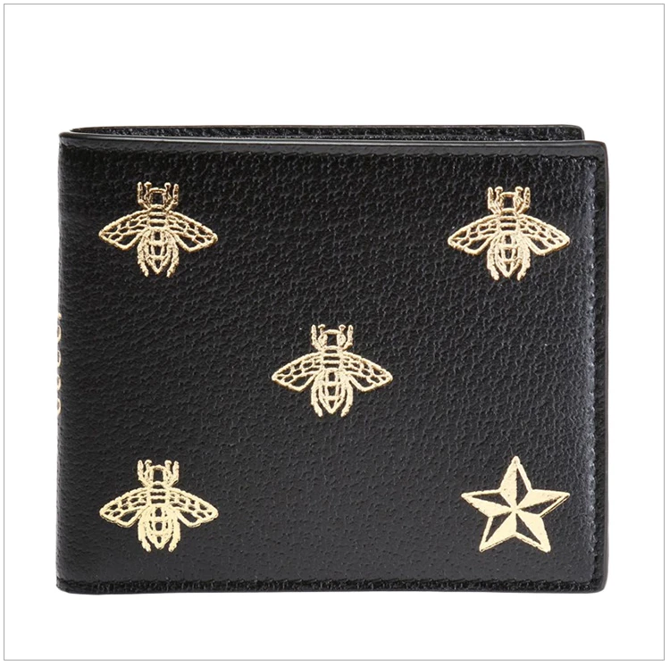 商品[国内直发] Gucci|GUCCI 黑色男士短款钱夹 495055-DJ2KT-8474,价格¥3388,第11张图片详细描述