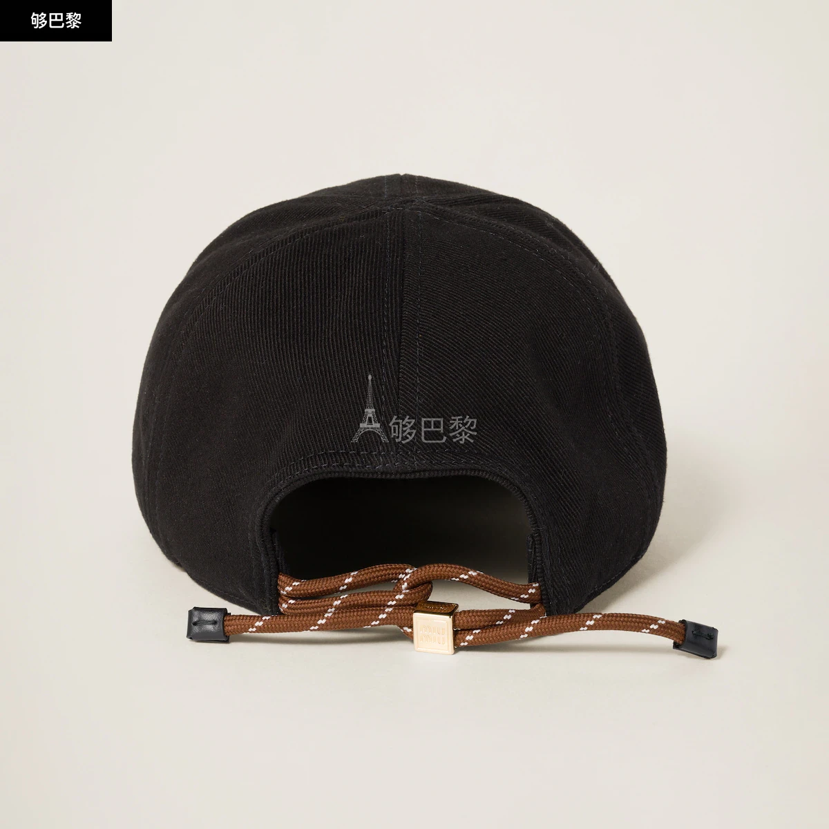 商品Miu Miu|【预售】 缪缪 25春夏 女士 棒球帽 Casquette de base-ball en denim 5HC369_2CR1_F034S,价格¥5709,第5张图片详细描述