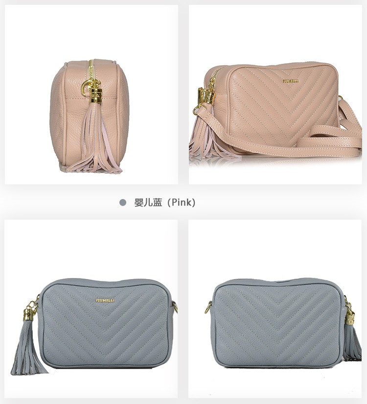 商品Piumelli|【国内直发】意大利进口Piumelli Marianna小香风女式斜挎单肩包女包 时尚小香风款,价格¥1510,第5张图片详细描述