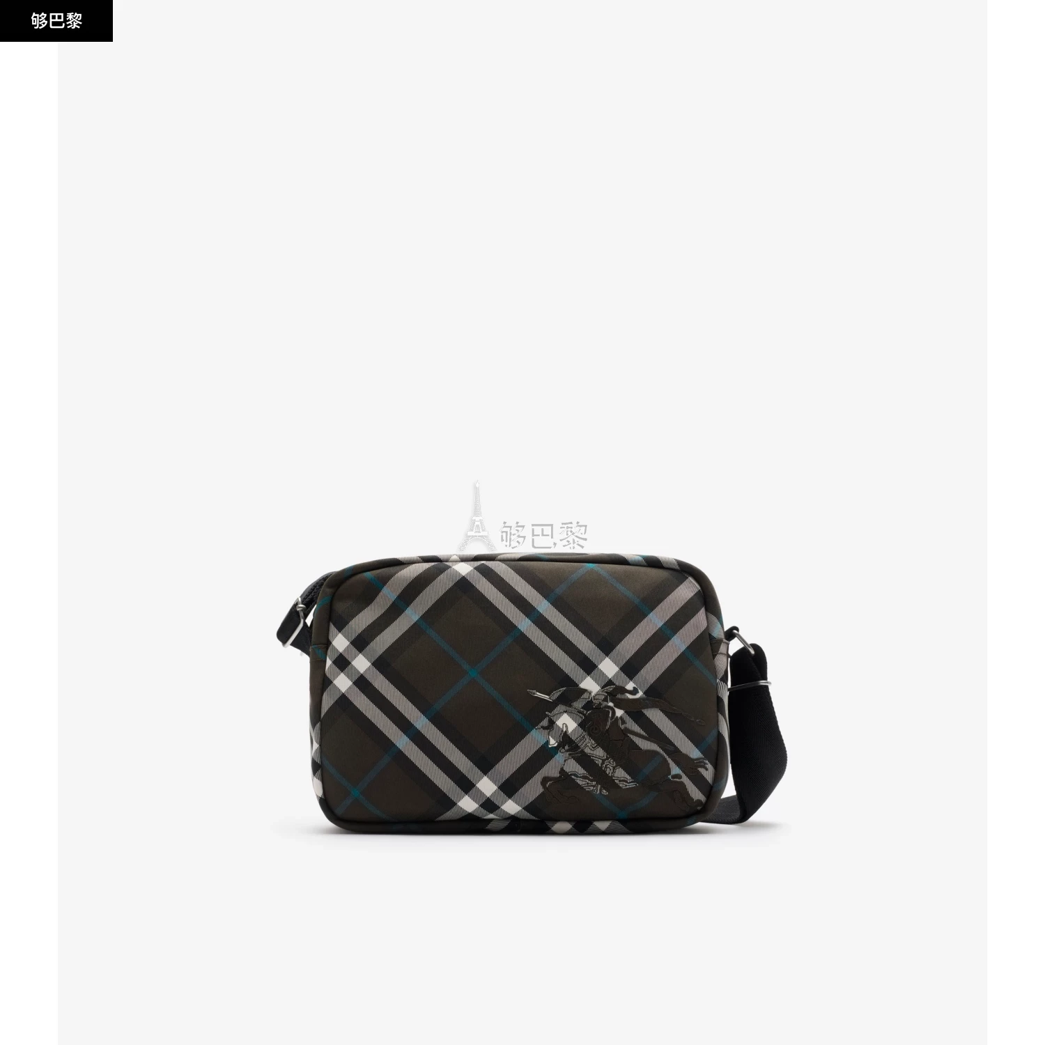 商品Burberry|【预售】 巴宝莉 25春夏 男士 单肩包 格纹斜背包 81023011,价格¥6865,第2张图片详细描述