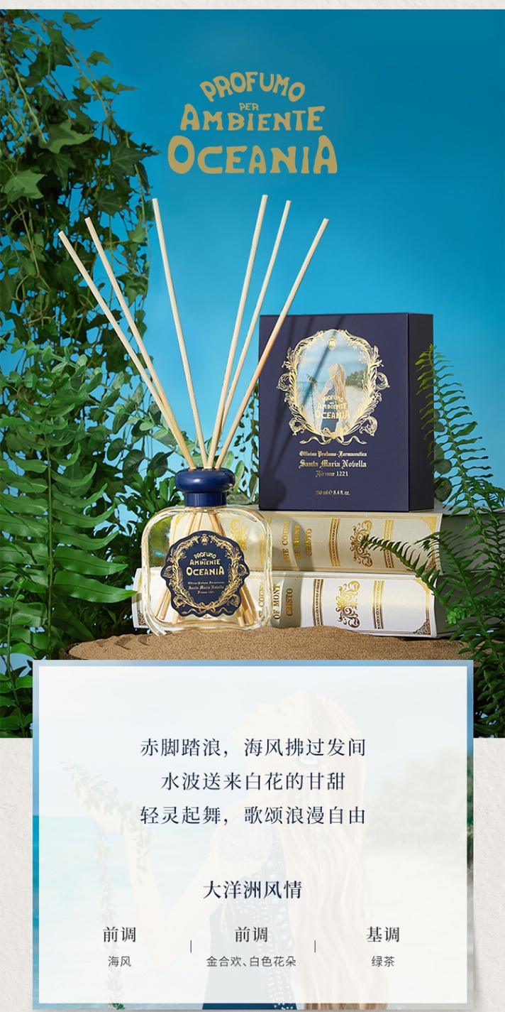 商品Santa Maria Novella|圣玛利亚 无火香薰家居扩香250ml ,价格¥729,第6张图片详细描述