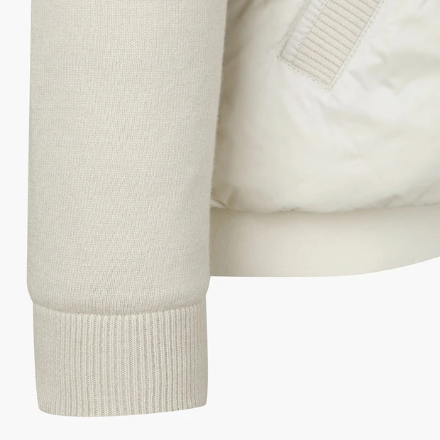 商品【预售商品15天发货】 DESCENTE|高尔夫系列女性针织混合中长款羽绒服时尚保暖 DO42WFKOO2-LBGG,价格¥2027,第19张图片详细描述