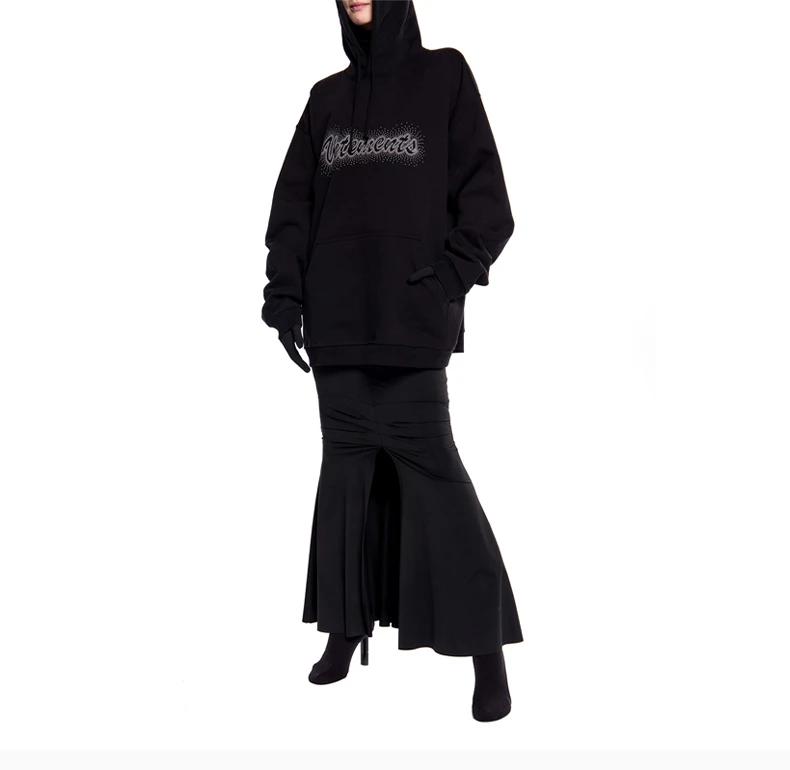 商品Vetements|VETEMENTS 黑色男士卫衣/帽衫 SS20TR421-BLSCK,价格¥2879,第6张图片详细描述