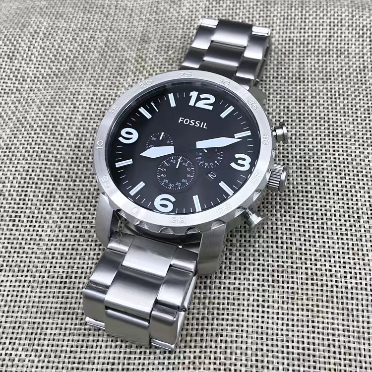 商品[国内直发] Fossil|FOSSIL手表皮带三眼计时石英大男表JR1487JR1354JR1504JR1401包邮,价格¥602,第26张图片详细描述