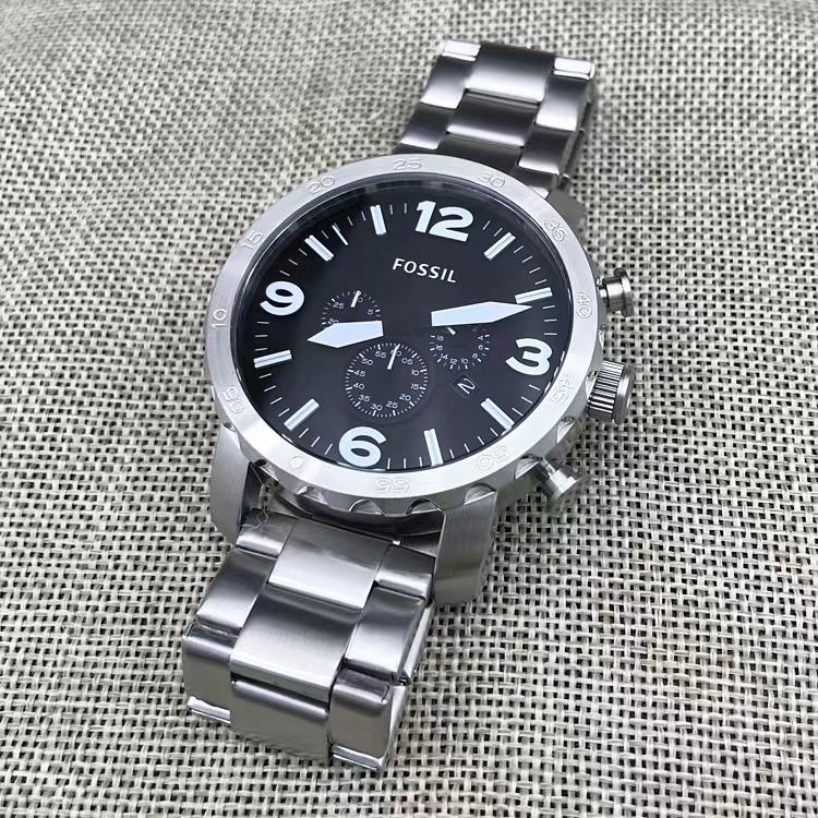 商品[国内直发] Fossil|FOSSIL手表皮带三眼计时石英大男表JR1487JR1354JR1504JR1401包邮,价格¥608,第26张图片详细描述