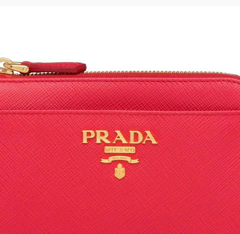 商品Prada|PRADA 红色女士钥匙包 1PP122-QWA-F068Z,价格¥3455,第6张图片详细描述